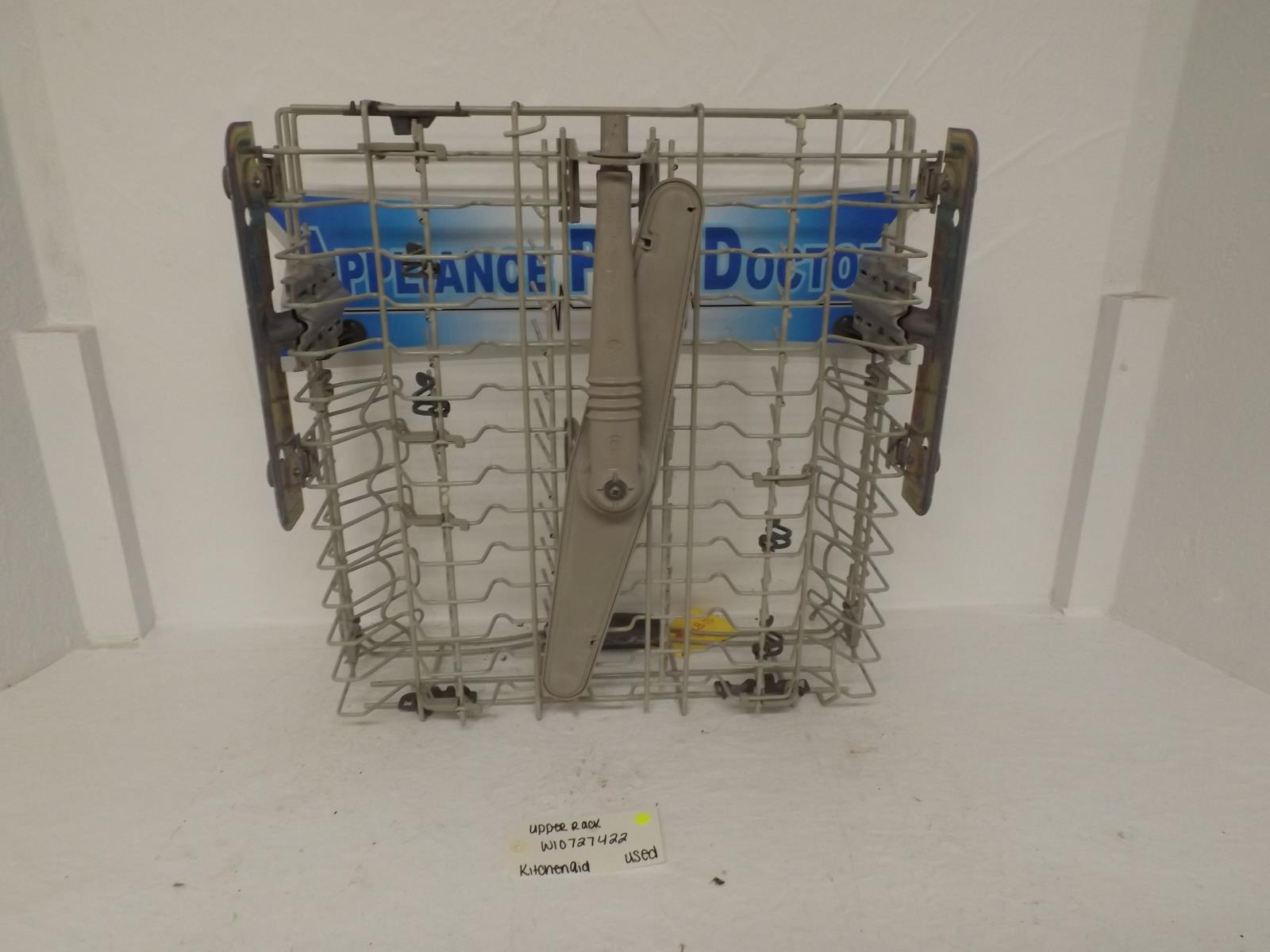 KitchenAid Dishwasher W10727422 Upper Rack Used KitchenAid Dishwasher W10727422 Upper Rack Used